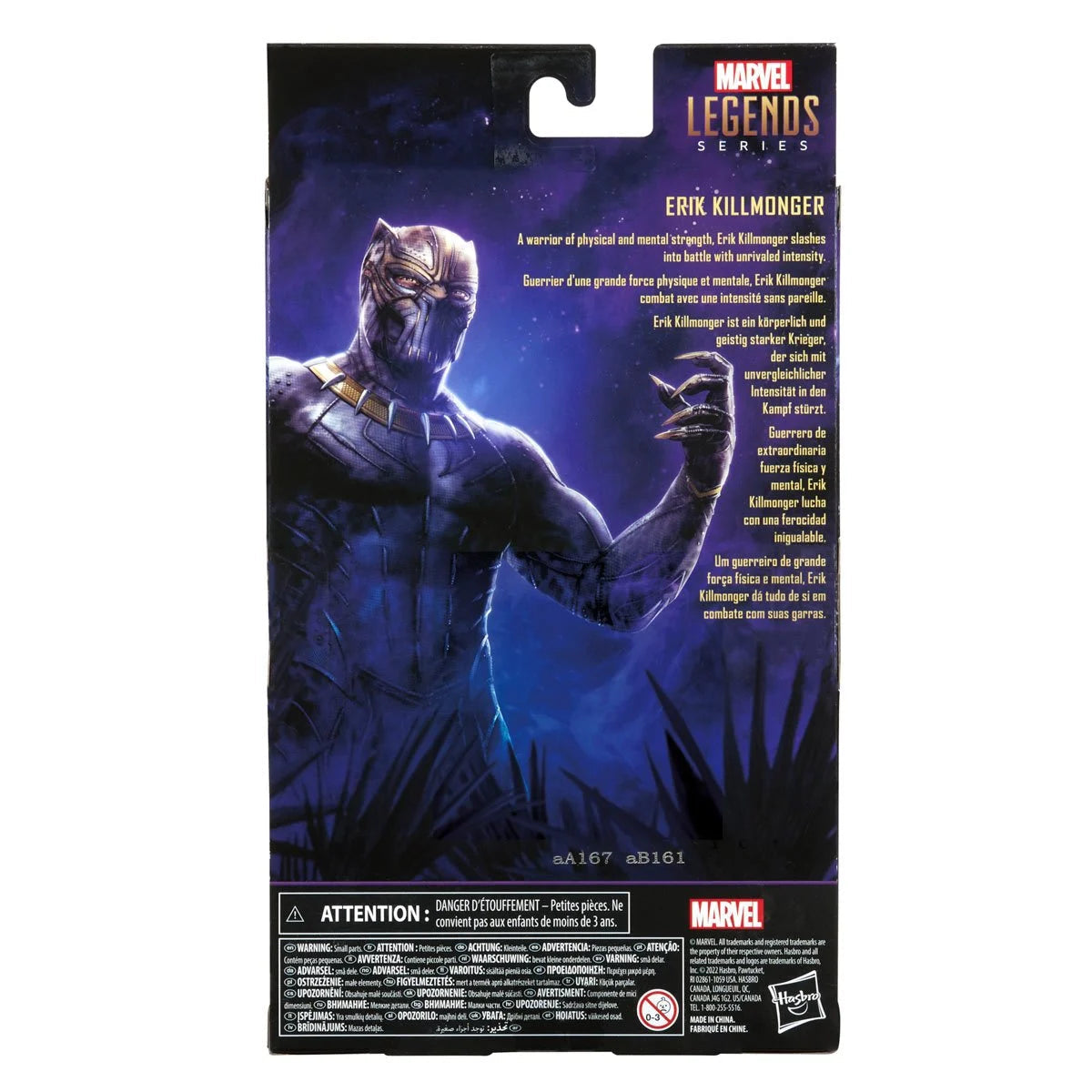 Marvel Legends Black Panther Collection Killmonger Hasbro